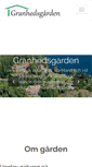 Mobile Screenshot of granhedsgarden.se